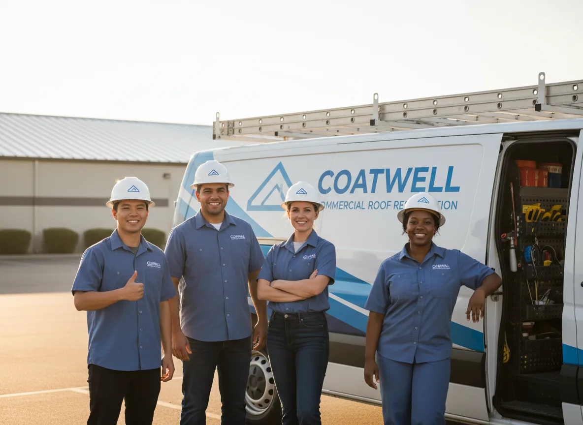 Commercial roof coating company in Hestand, KY